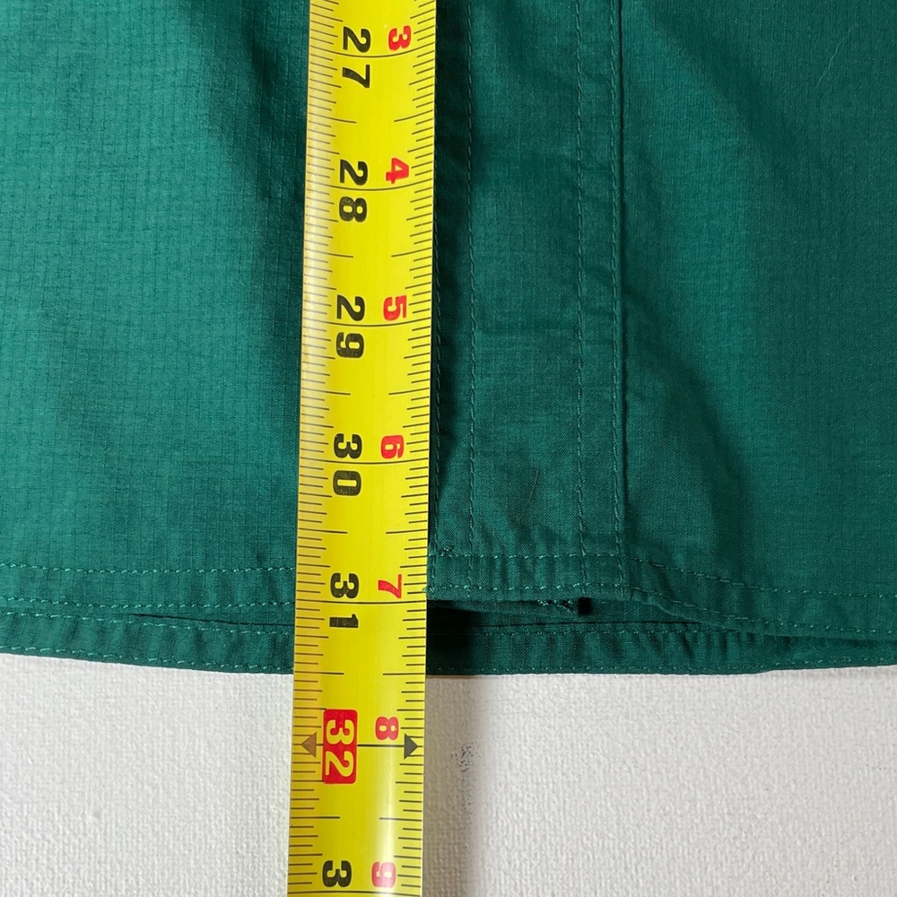 L.L. Bean Vintage Button-Down Long Sleeve Fishing Hiking Shirt - Green Men’s L - Picture 12 of 13